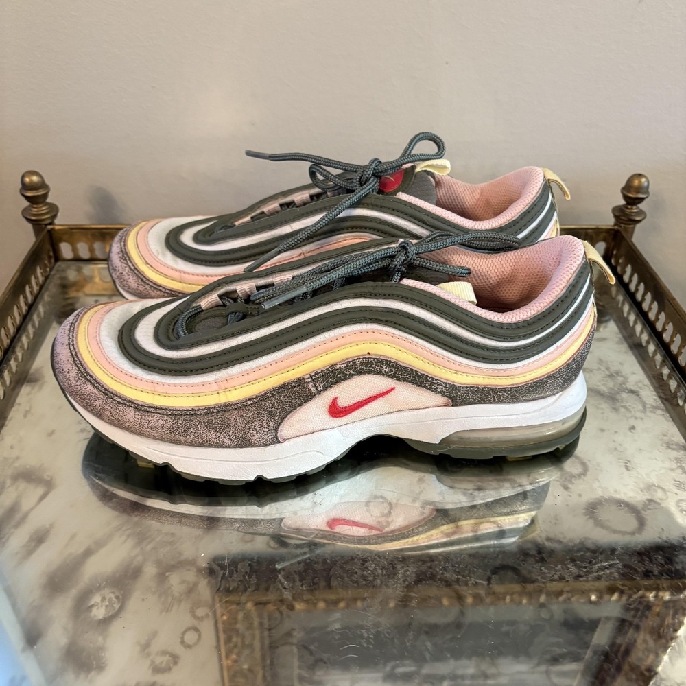 Nike Air Max 97 Shoes Womens Size 7.5 Easter Egg 317979-361‎ Sneakers